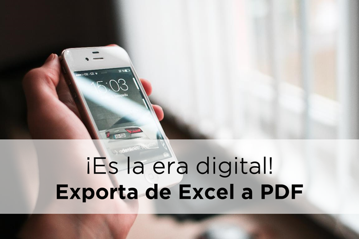 exportar de Excel a PDF